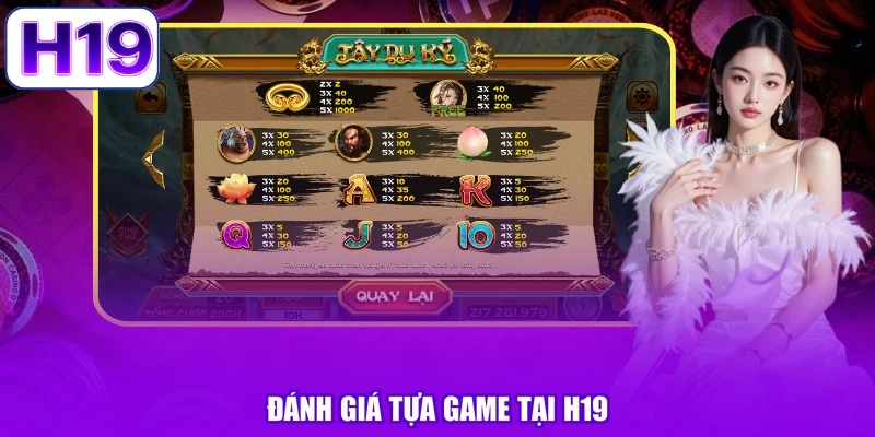 Đánh giá tựa game tại H19