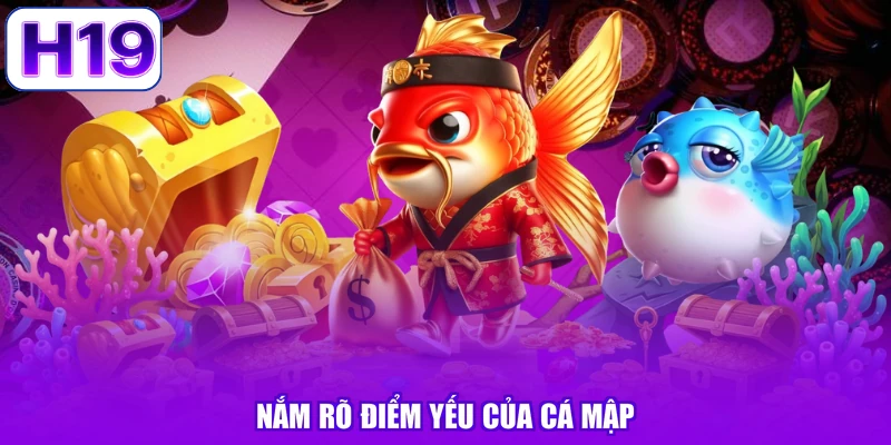 Nắm rõ điểm yếu của cá mập
